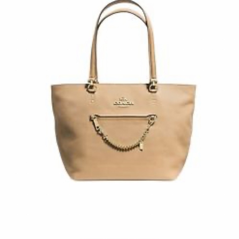 Coach Chain Tote Bag - Picture 2 of 14